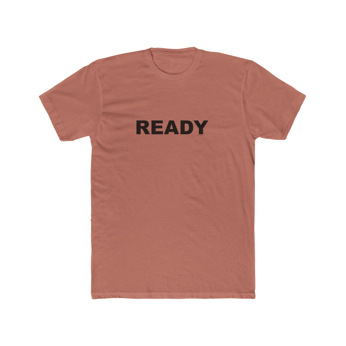 READY: Unisex Cotton Crew Tee