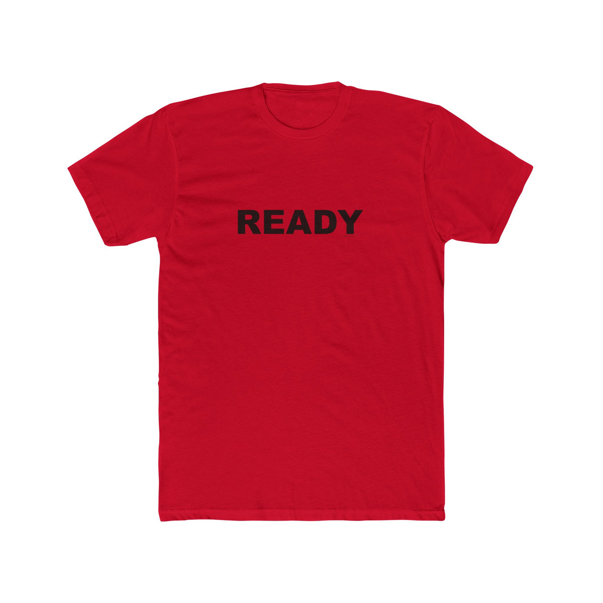 READY: Unisex Cotton Crew Tee