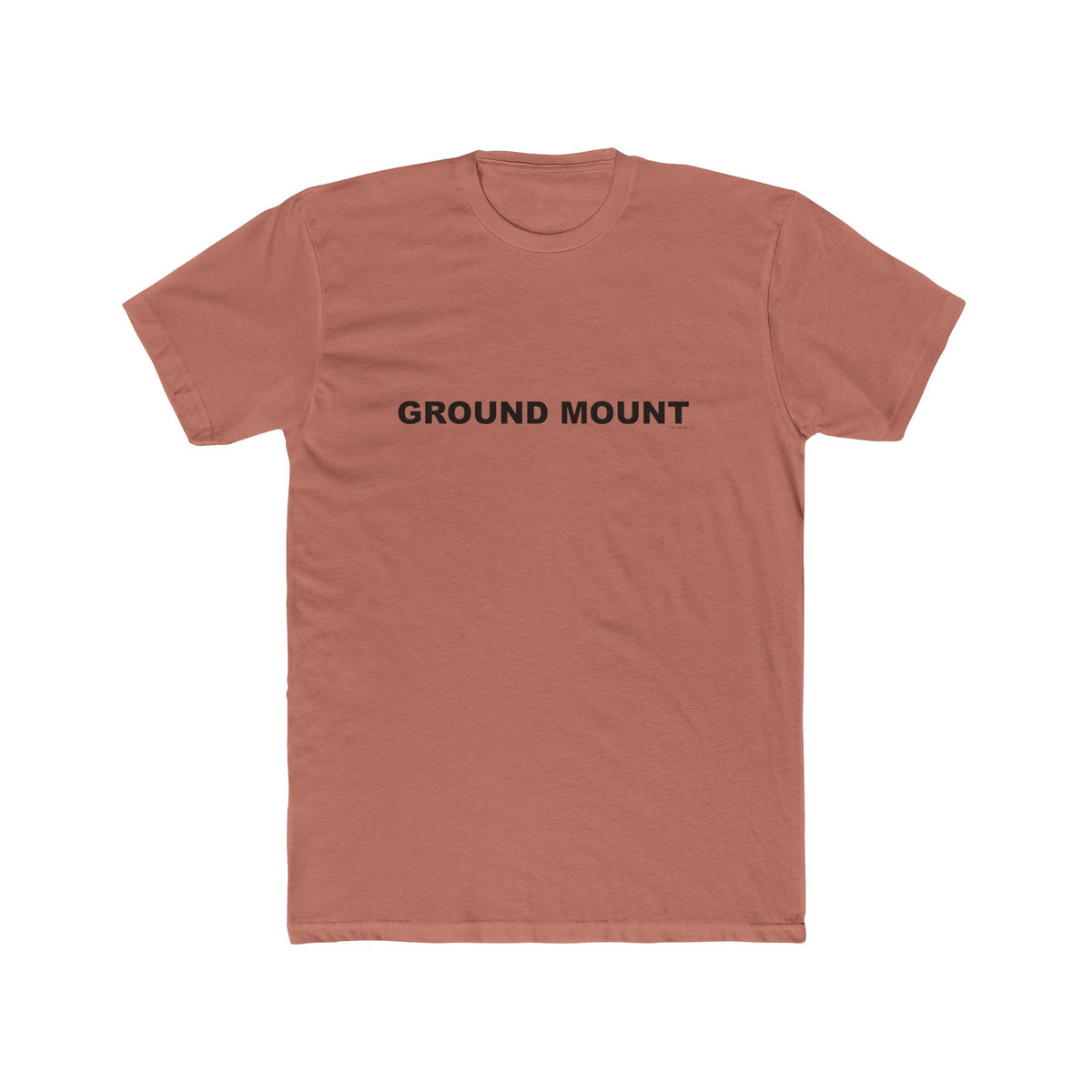 GROUND MOUNT: Unisex Cotton Crew Tee