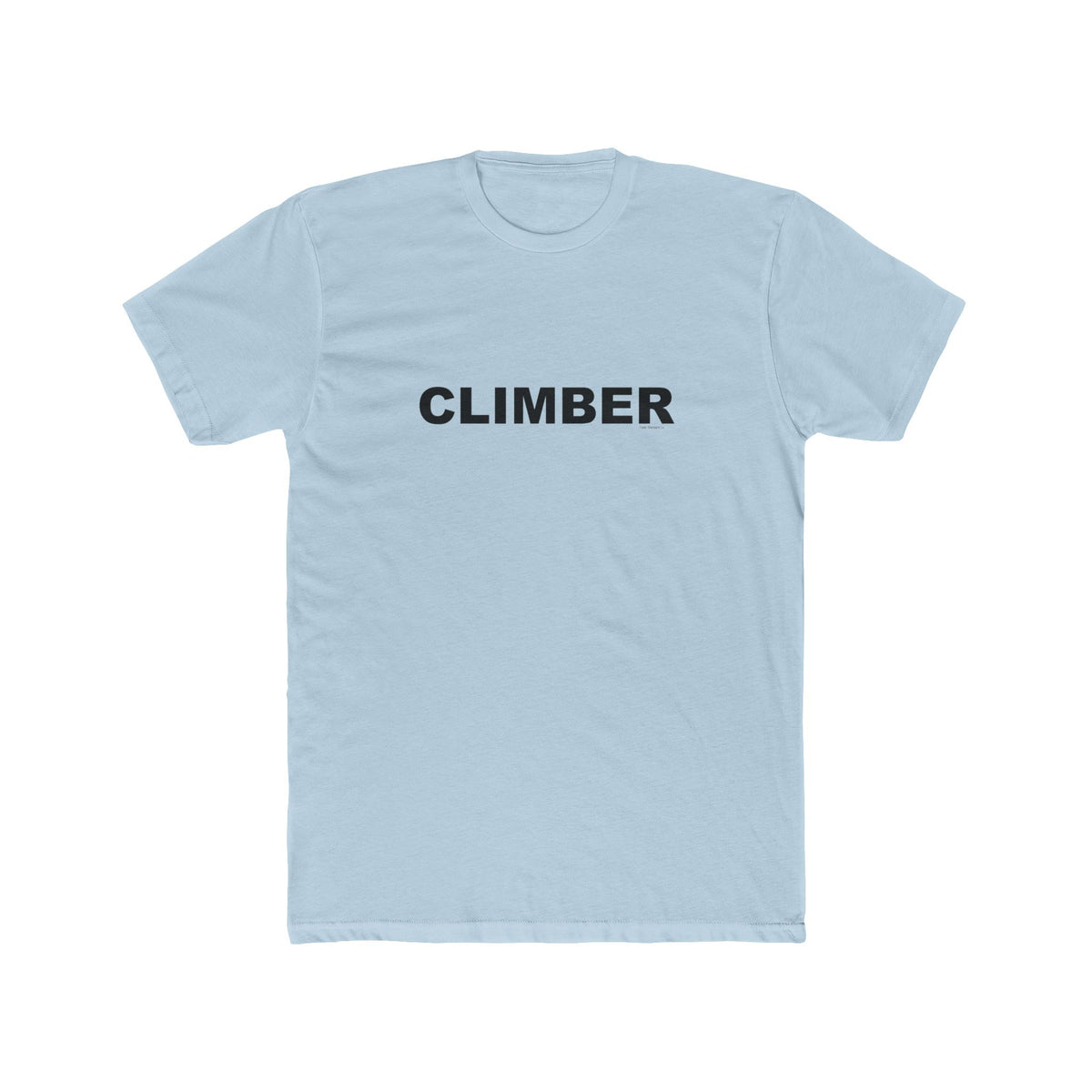 CLIMBER: Unisex Cotton Crew Tee