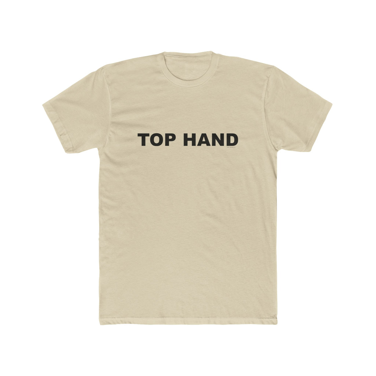 TOP HAND: Unisex Cotton Crew Tee