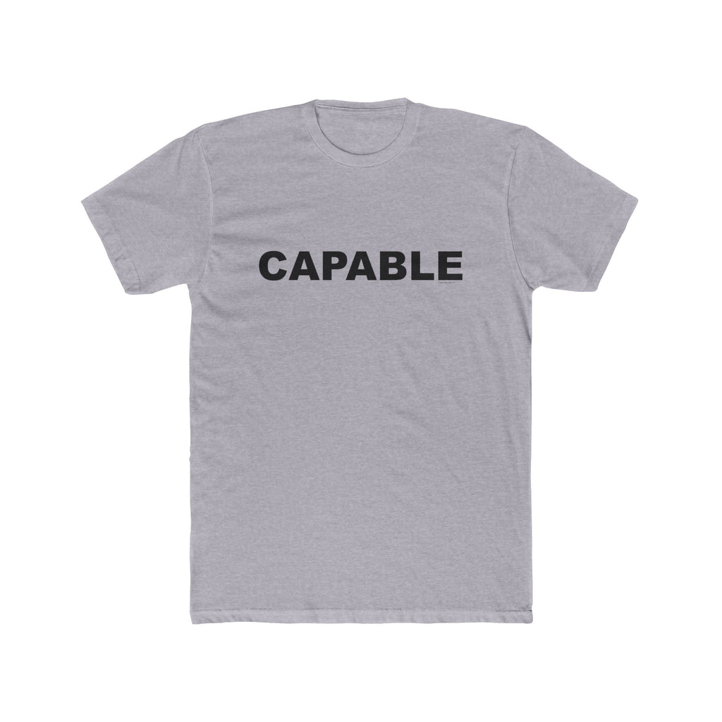 CAPABLE: Unisex Cotton Crew Tee