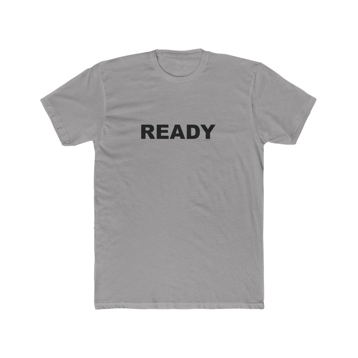 READY: Unisex Cotton Crew Tee
