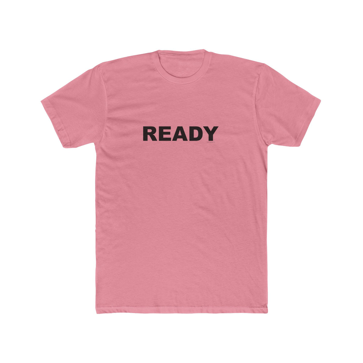 READY: Unisex Cotton Crew Tee