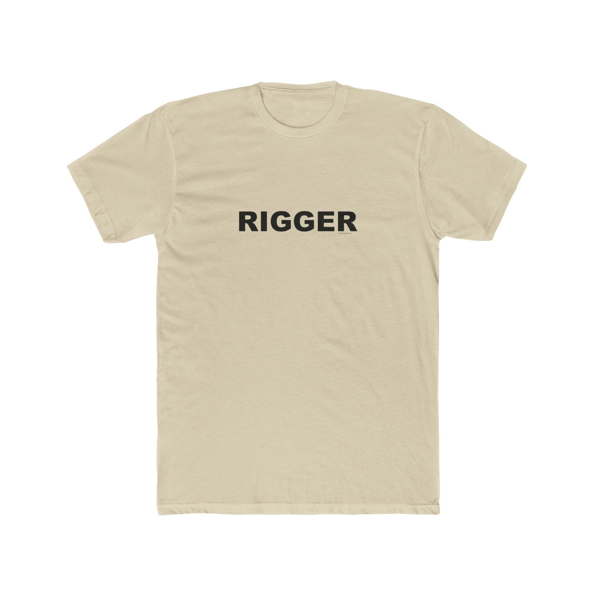 RIGGER: Unisex Cotton Crew Tee