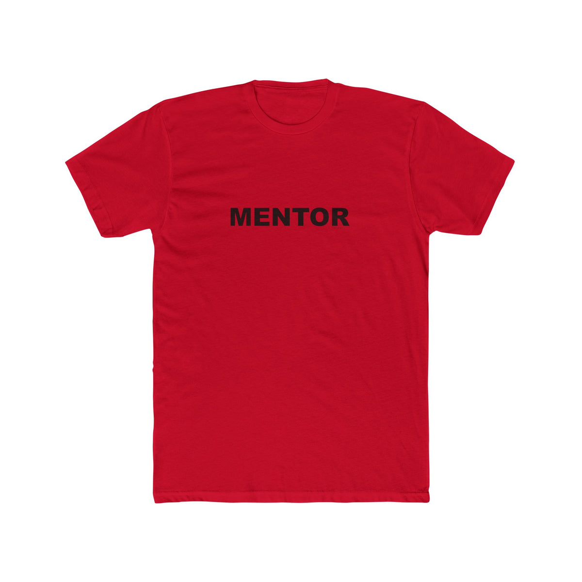 MENTOR: Unisex Cotton Crew Tee
