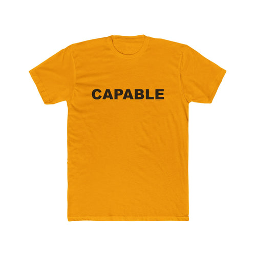 CAPABLE: Unisex Cotton Crew Tee