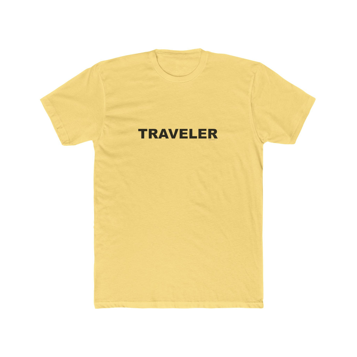 TRAVELER: Unisex Cotton Crew Tee