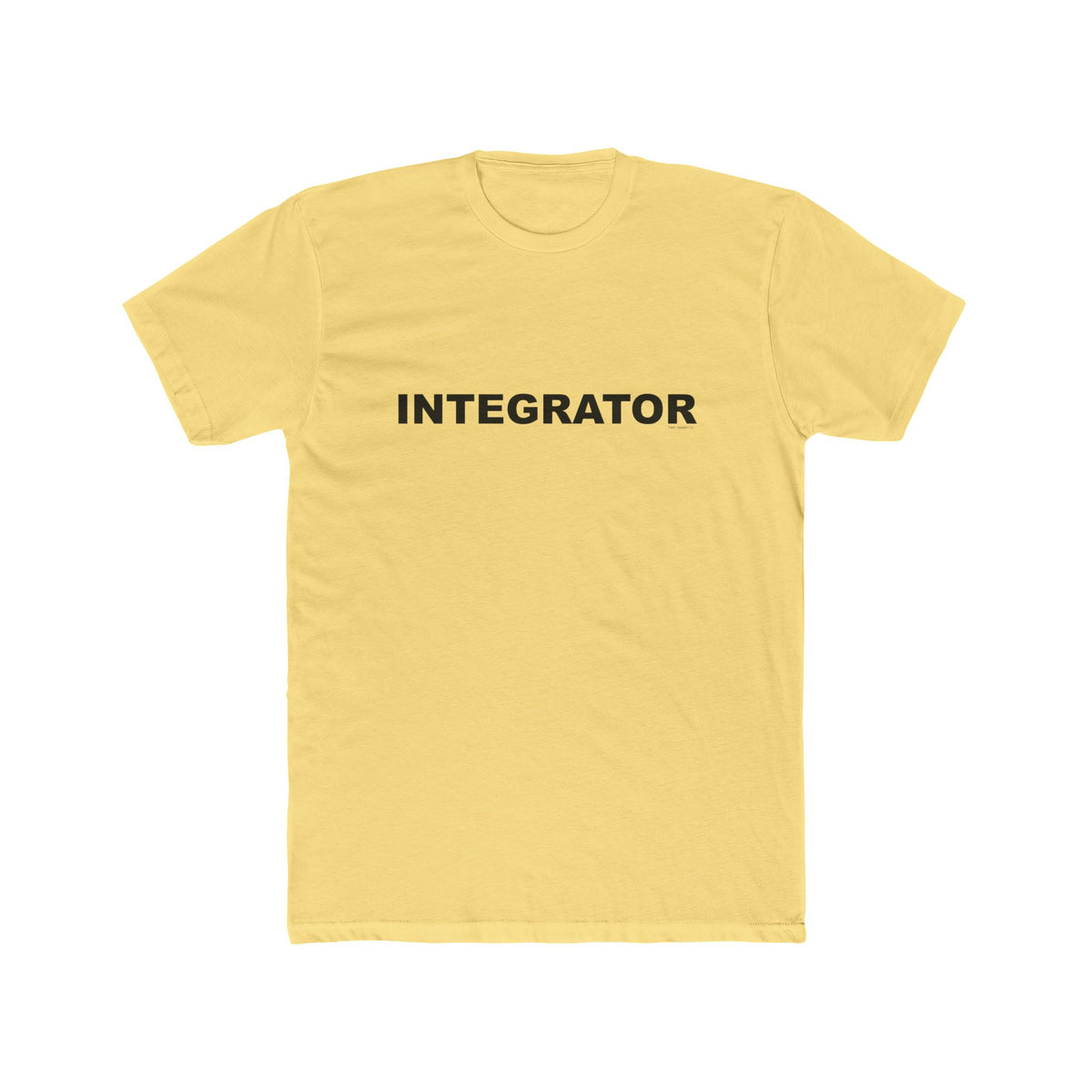 INTEGRATOR: Unisex Cotton Crew Tee