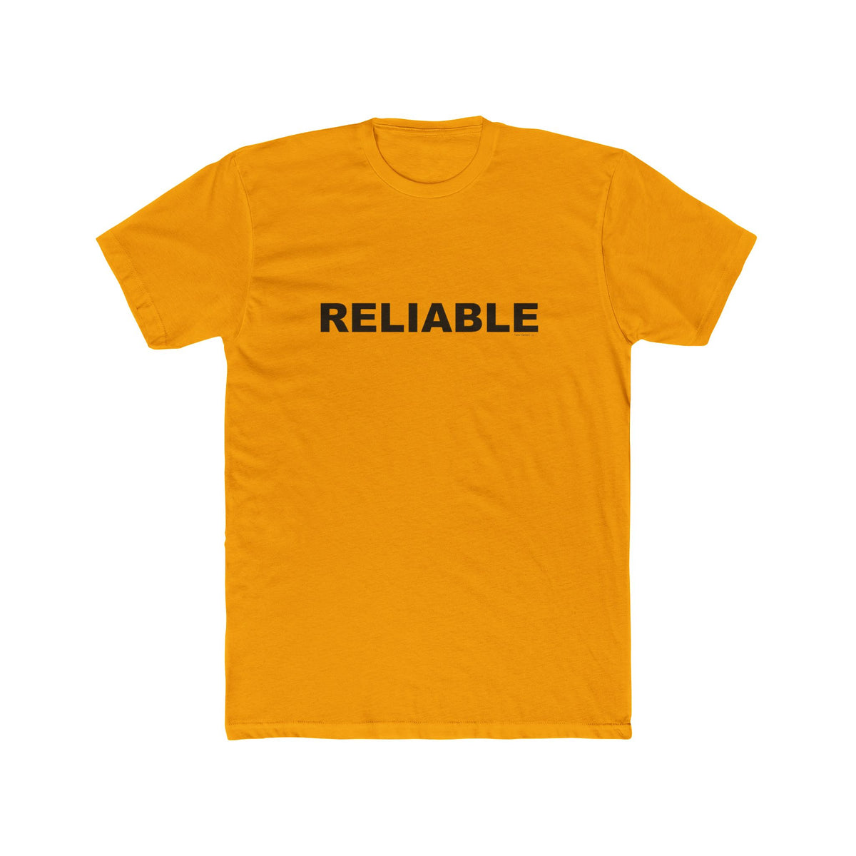 RELIABLE: Unisex Cotton Crew Tee