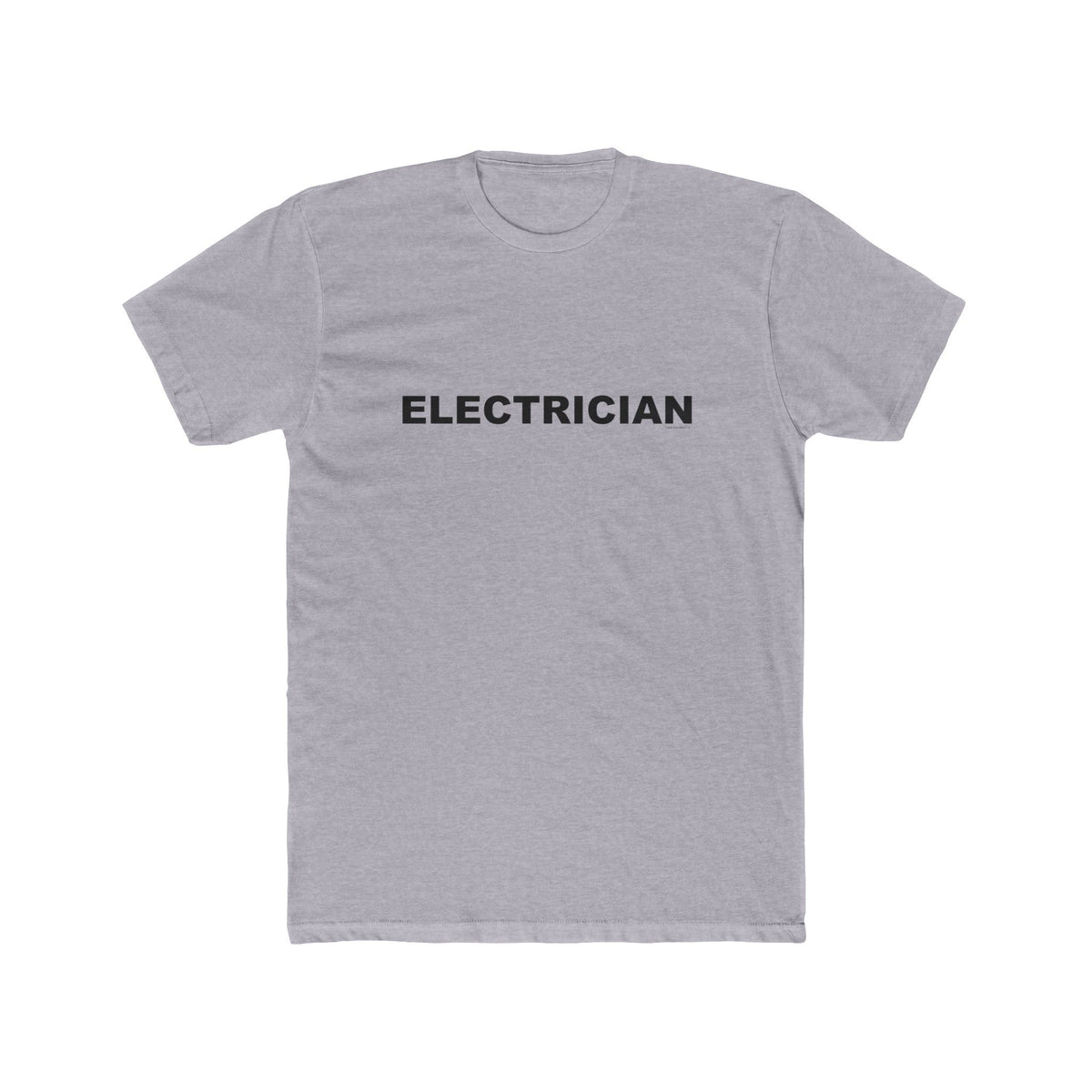 ELECTRICIAN: Unisex Cotton Crew Tee