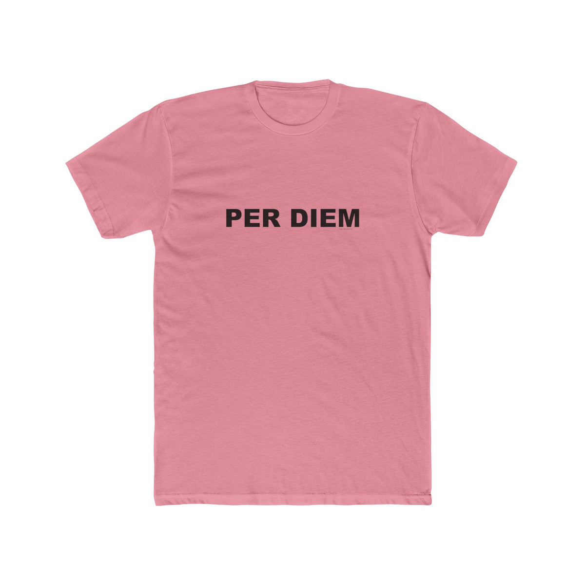 PER DIEM: Unisex Cotton Crew Tee