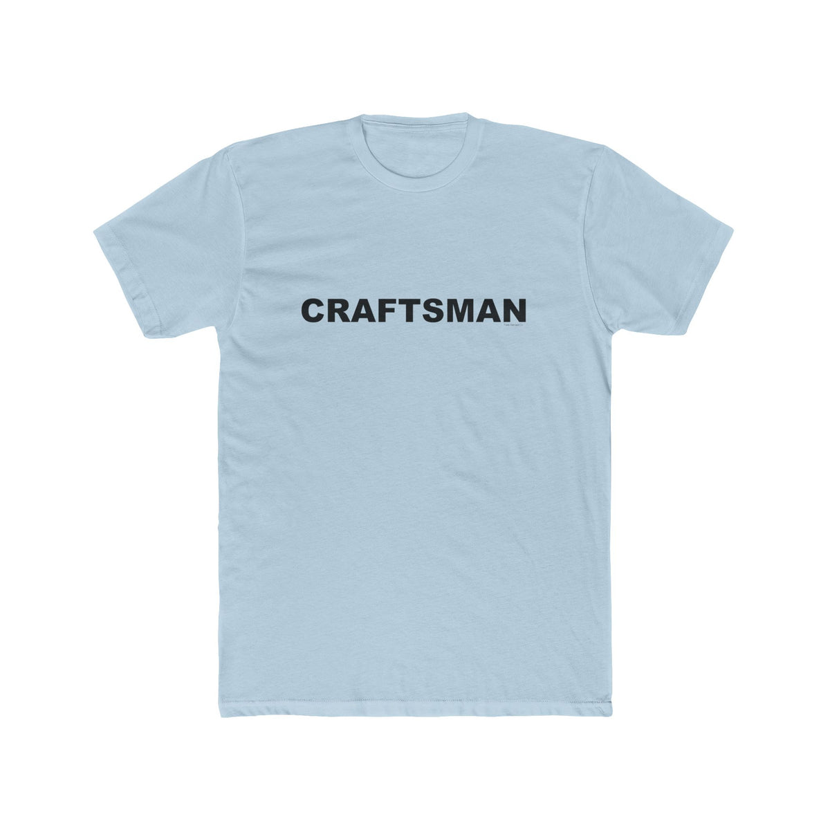 CRAFTSMAN: Unisex Cotton Crew Tee