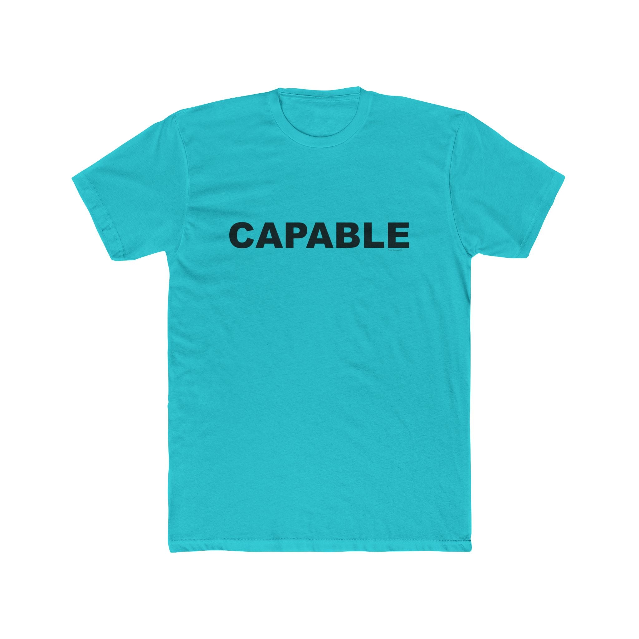 CAPABLE: Unisex Cotton Crew Tee