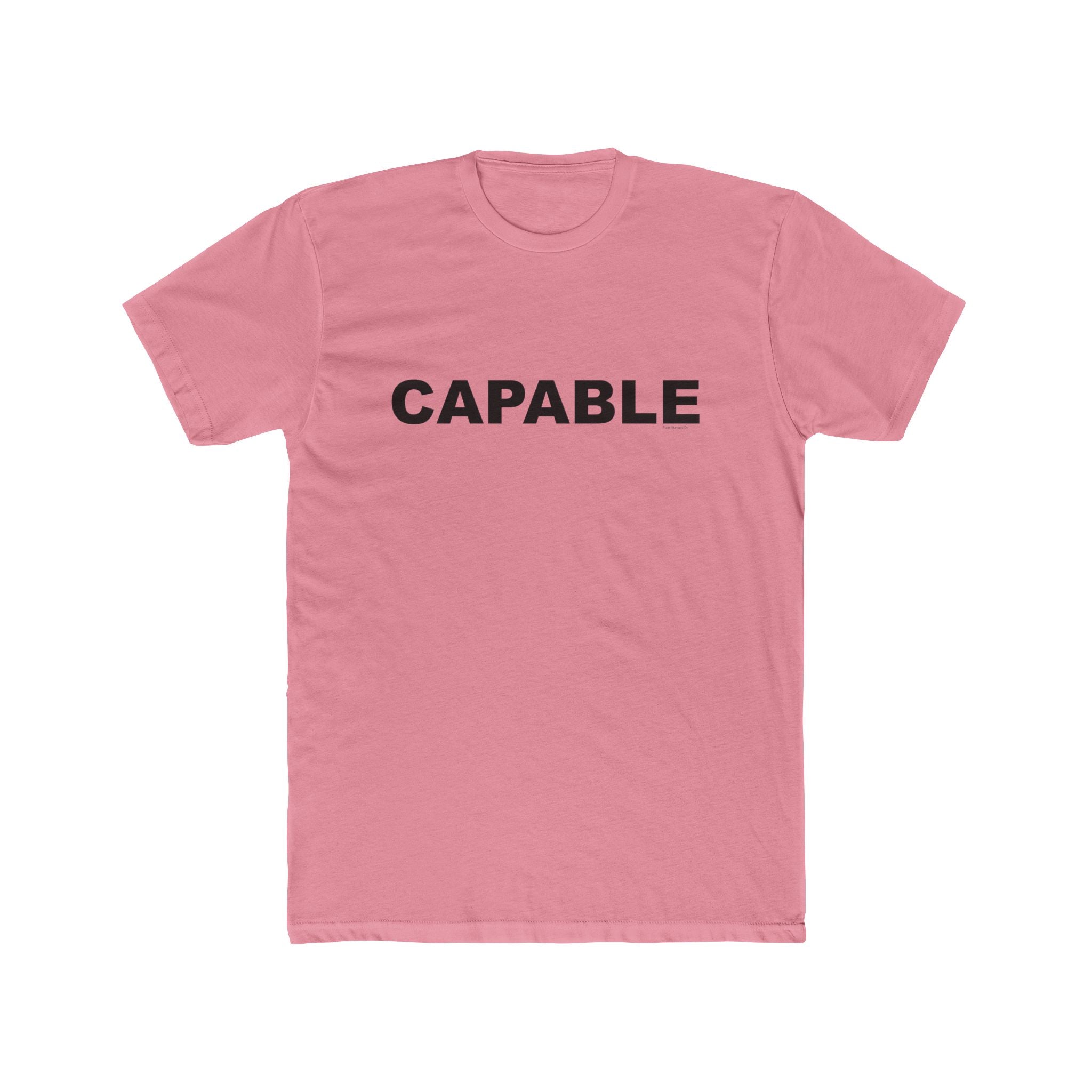 CAPABLE: Unisex Cotton Crew Tee