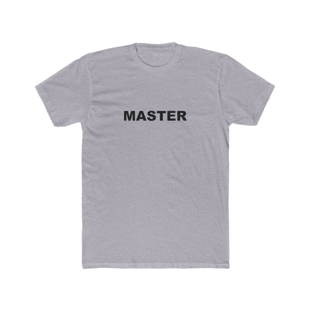 MASTER: Unisex Cotton Crew Tee