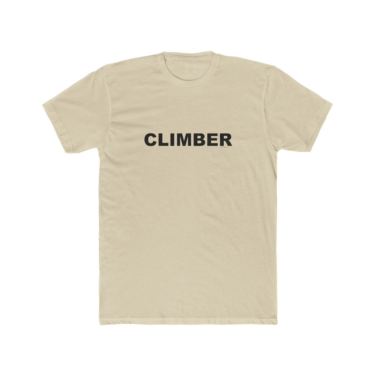 CLIMBER: Unisex Cotton Crew Tee