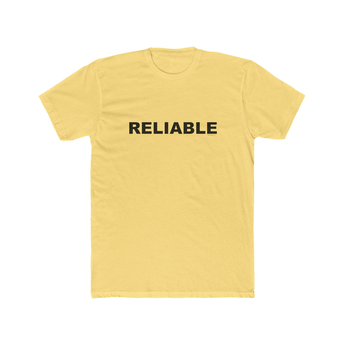 RELIABLE: Unisex Cotton Crew Tee