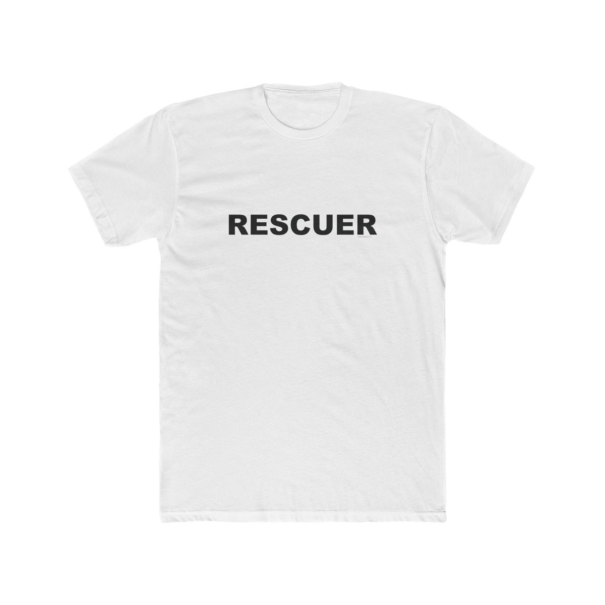 RESCUER: Unisex Cotton Crew Tee