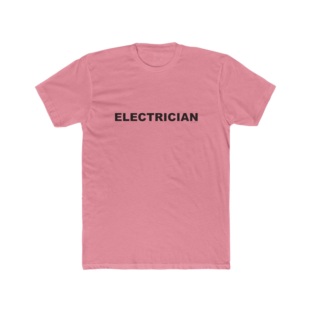 ELECTRICIAN: Unisex Cotton Crew Tee