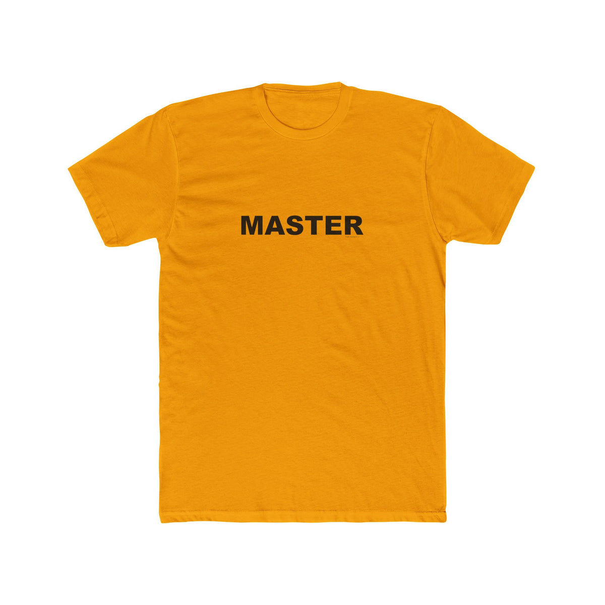 MASTER: Unisex Cotton Crew Tee