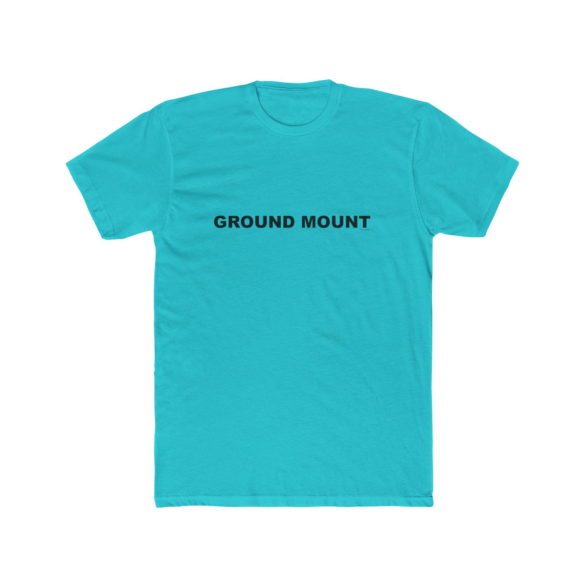 GROUND MOUNT: Unisex Cotton Crew Tee