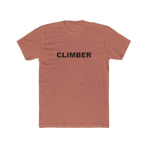 CLIMBER: Unisex Cotton Crew Tee