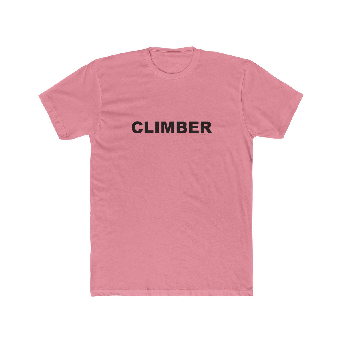 CLIMBER: Unisex Cotton Crew Tee