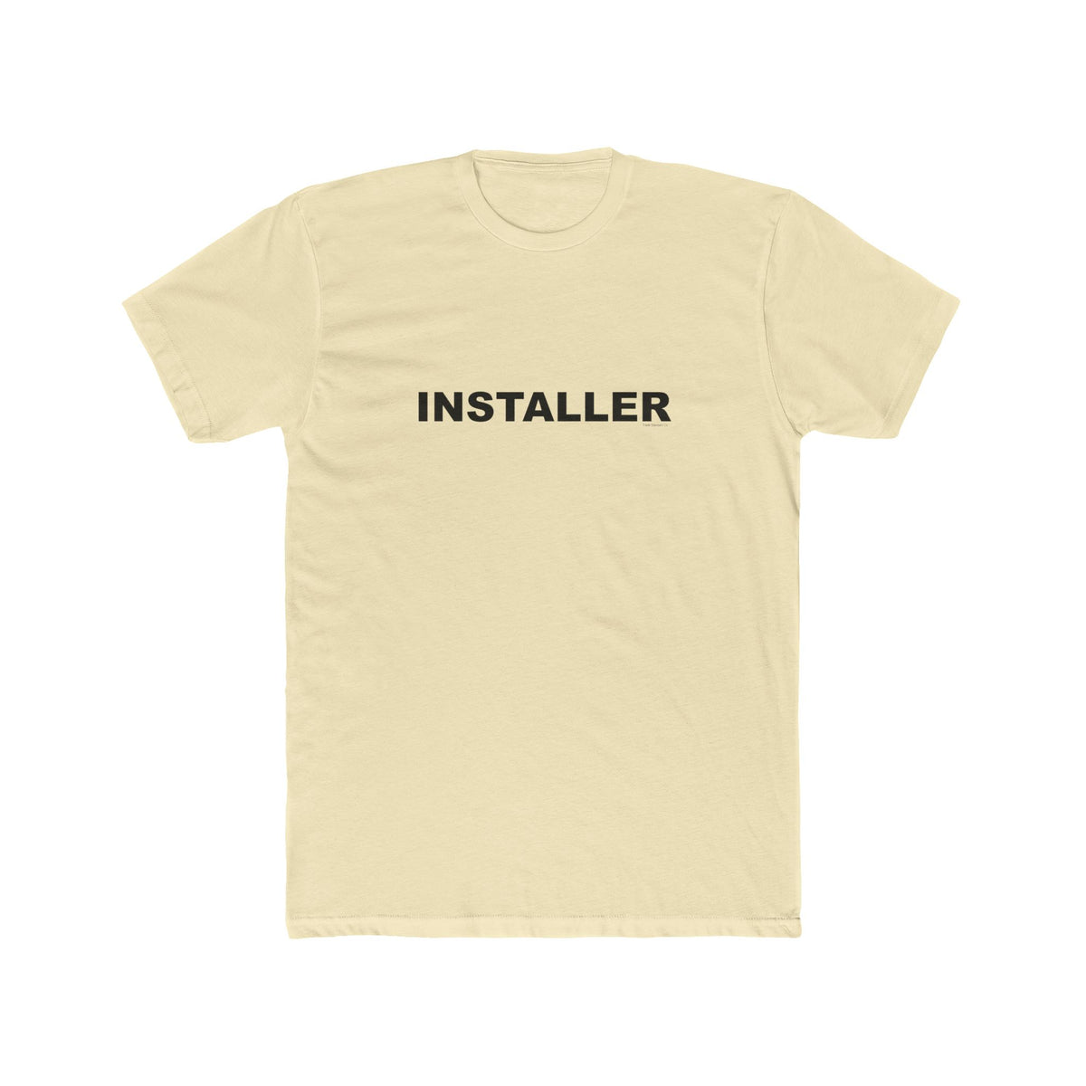 INSTALLER: Unisex Cotton Crew Tee
