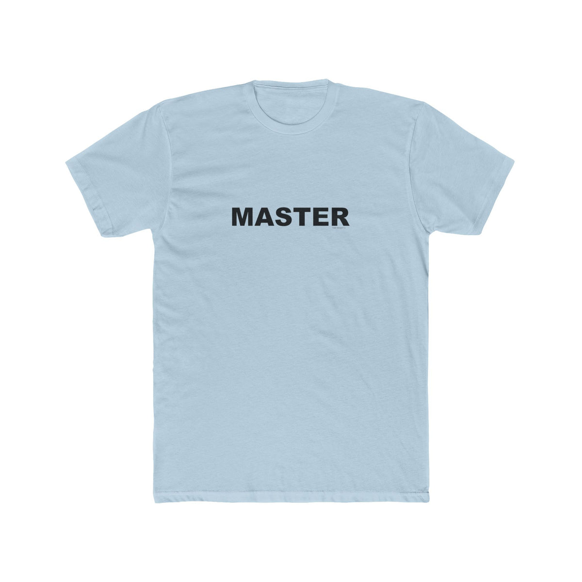 MASTER: Unisex Cotton Crew Tee