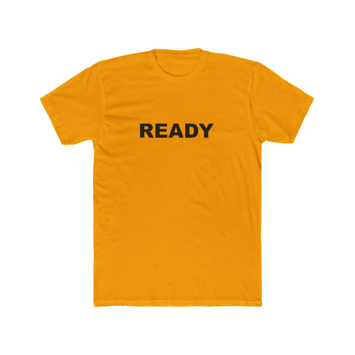 READY: Unisex Cotton Crew Tee