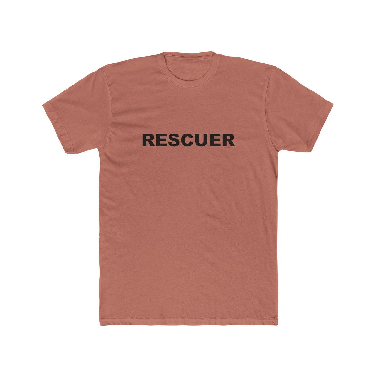 RESCUER: Unisex Cotton Crew Tee