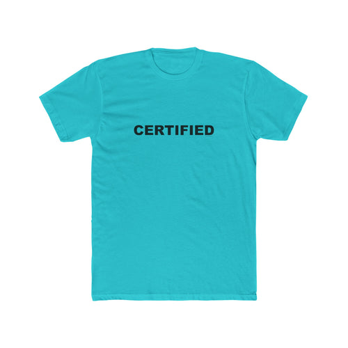 CERTIFIED: Unisex Cotton Crew Tee