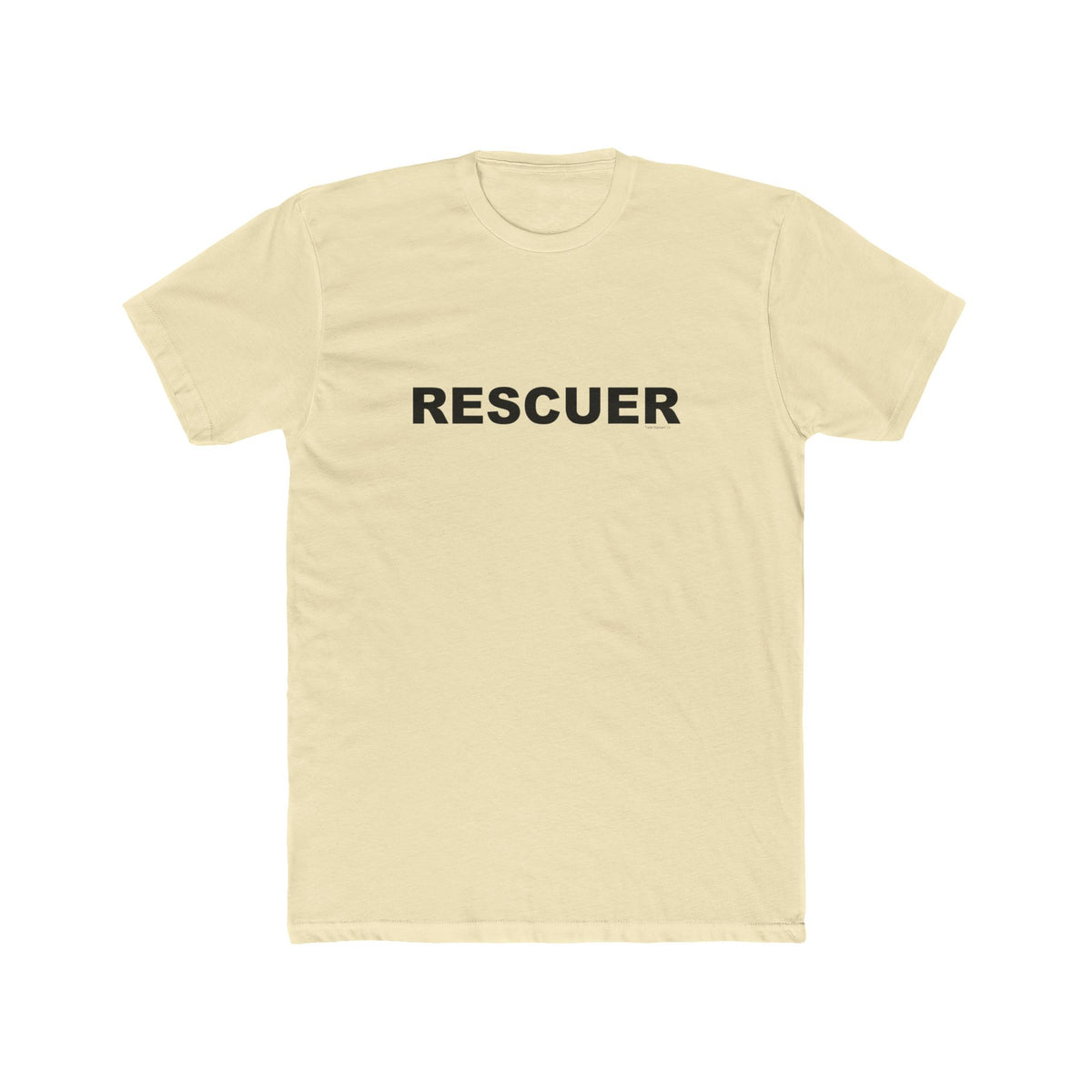 RESCUER: Unisex Cotton Crew Tee