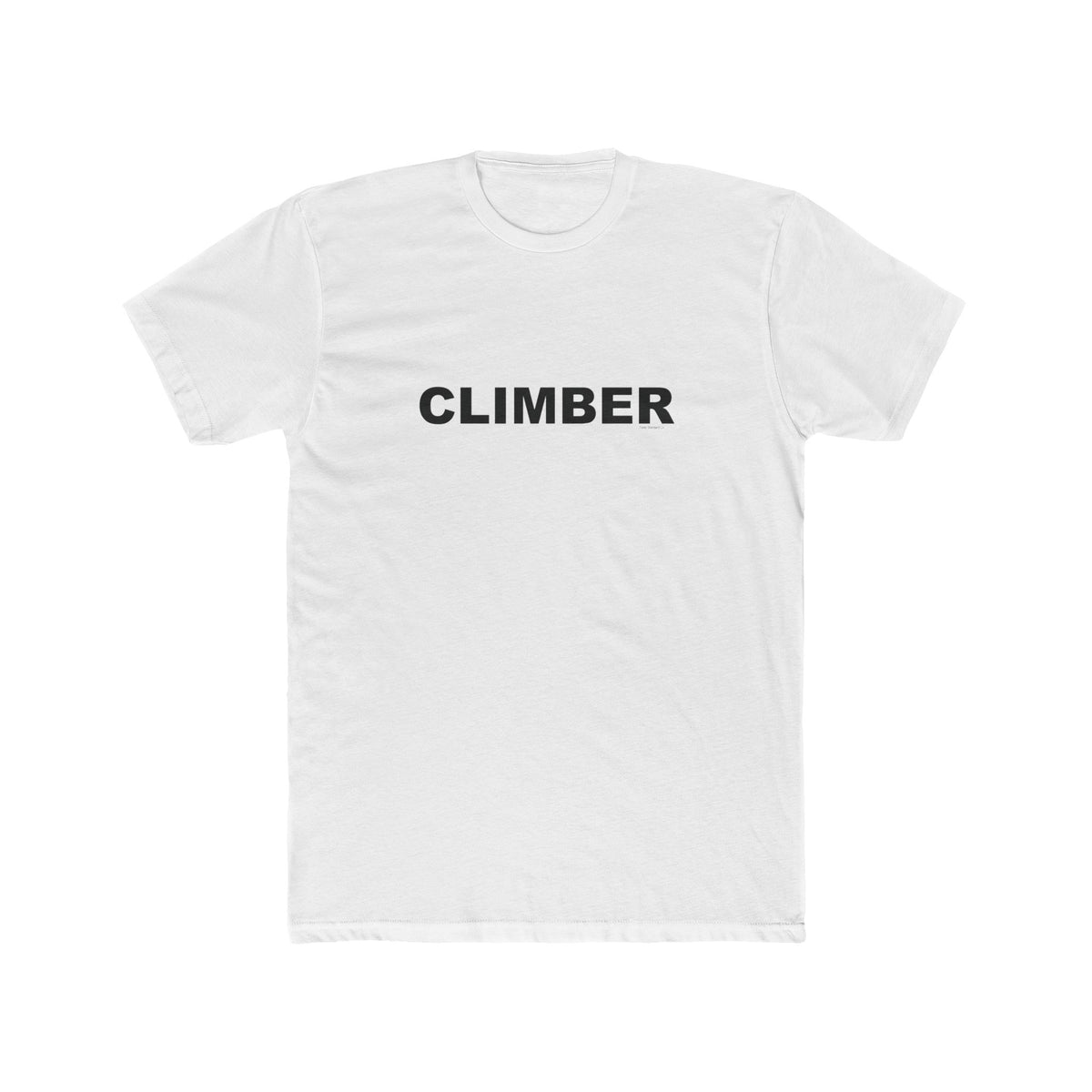 CLIMBER: Unisex Cotton Crew Tee