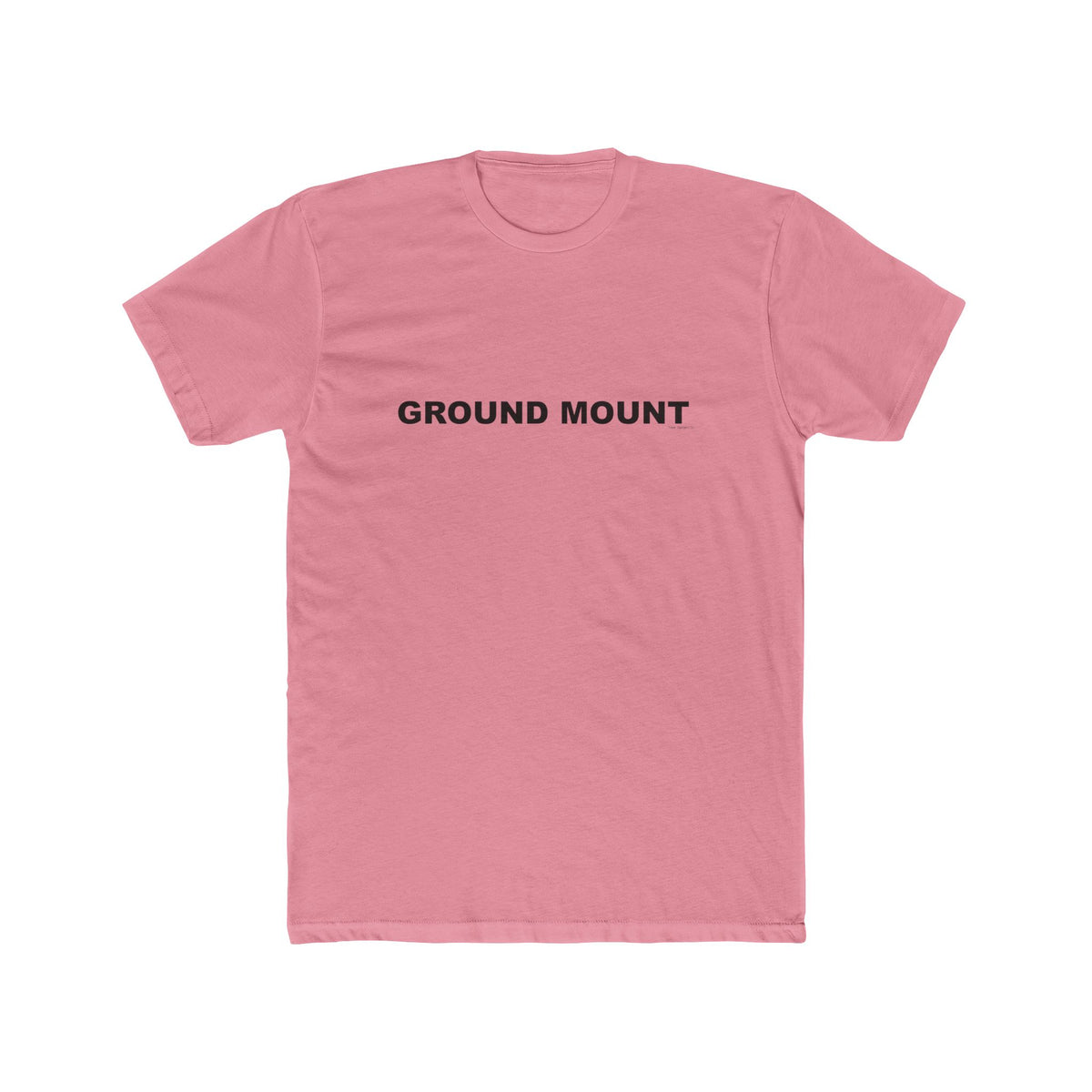 GROUND MOUNT: Unisex Cotton Crew Tee