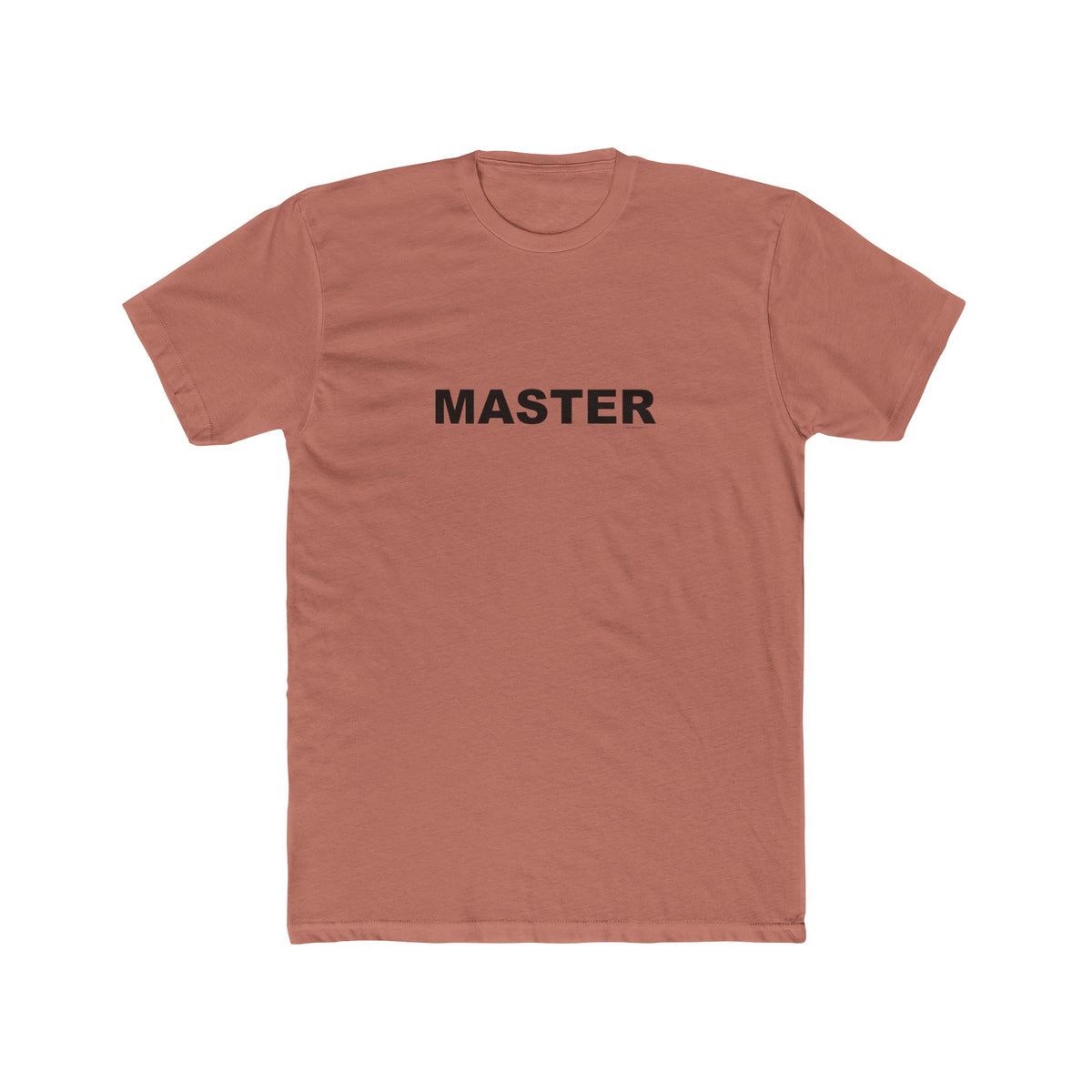 MASTER: Unisex Cotton Crew Tee
