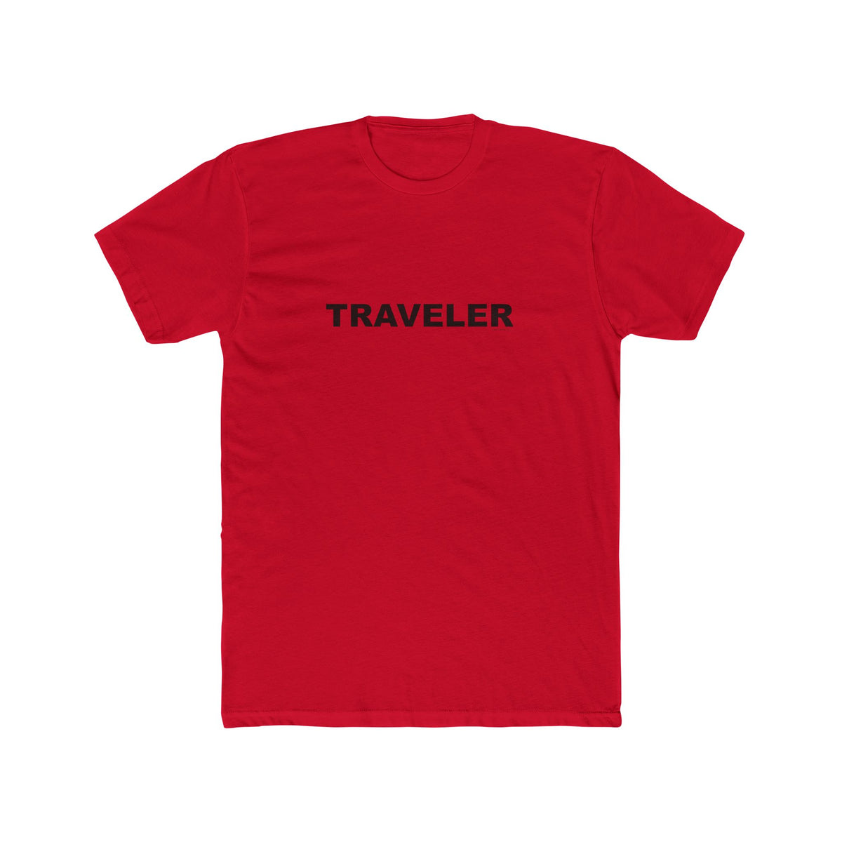 TRAVELER: Unisex Cotton Crew Tee
