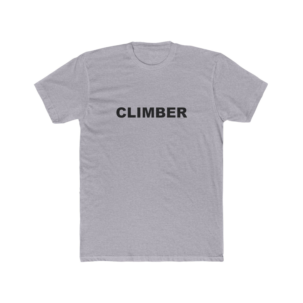 CLIMBER: Unisex Cotton Crew Tee