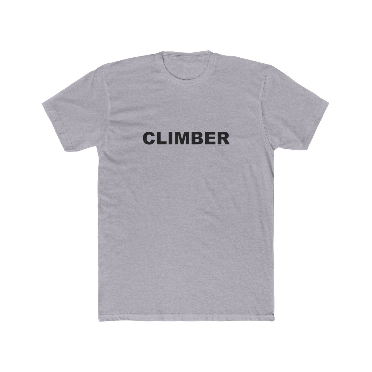 CLIMBER: Unisex Cotton Crew Tee
