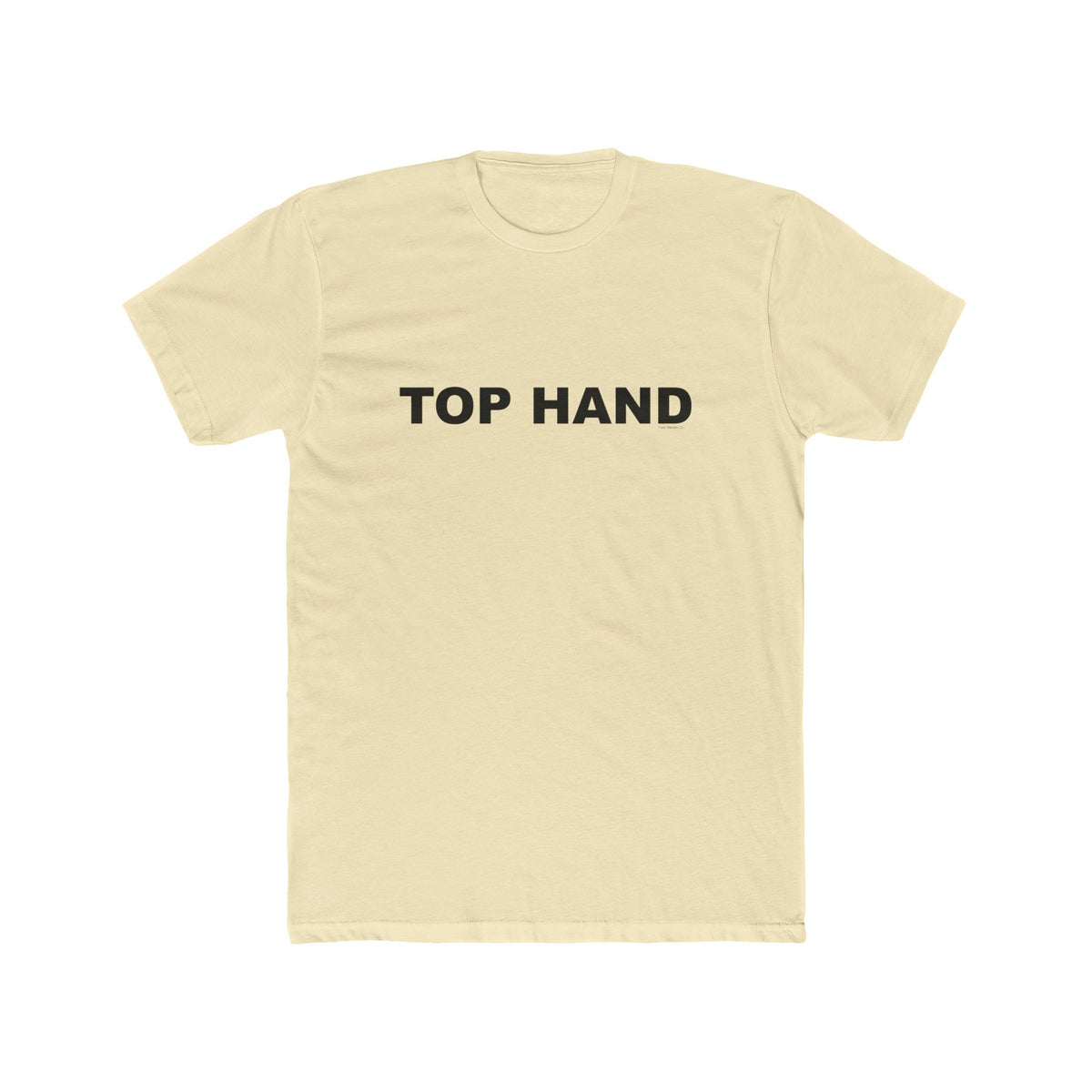 TOP HAND: Unisex Cotton Crew Tee