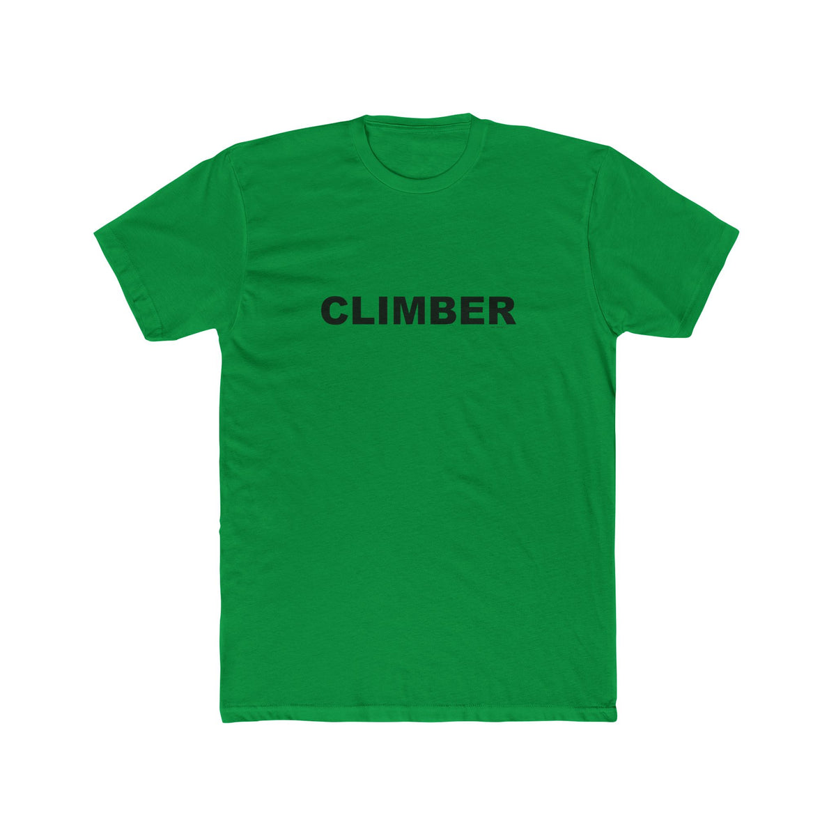 CLIMBER: Unisex Cotton Crew Tee