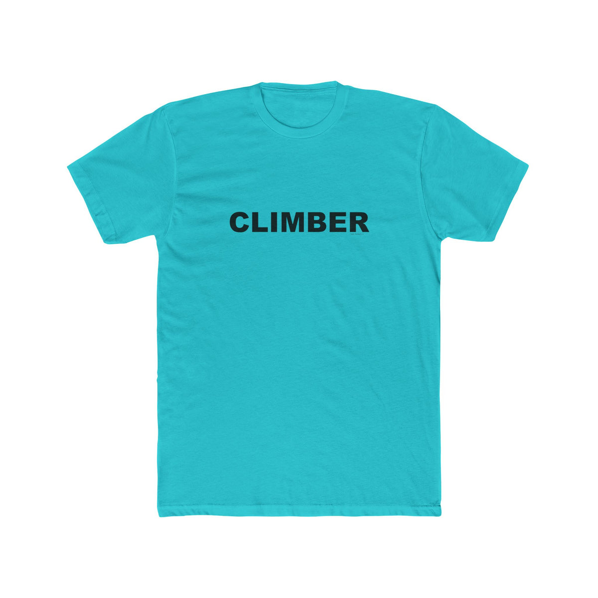CLIMBER: Unisex Cotton Crew Tee