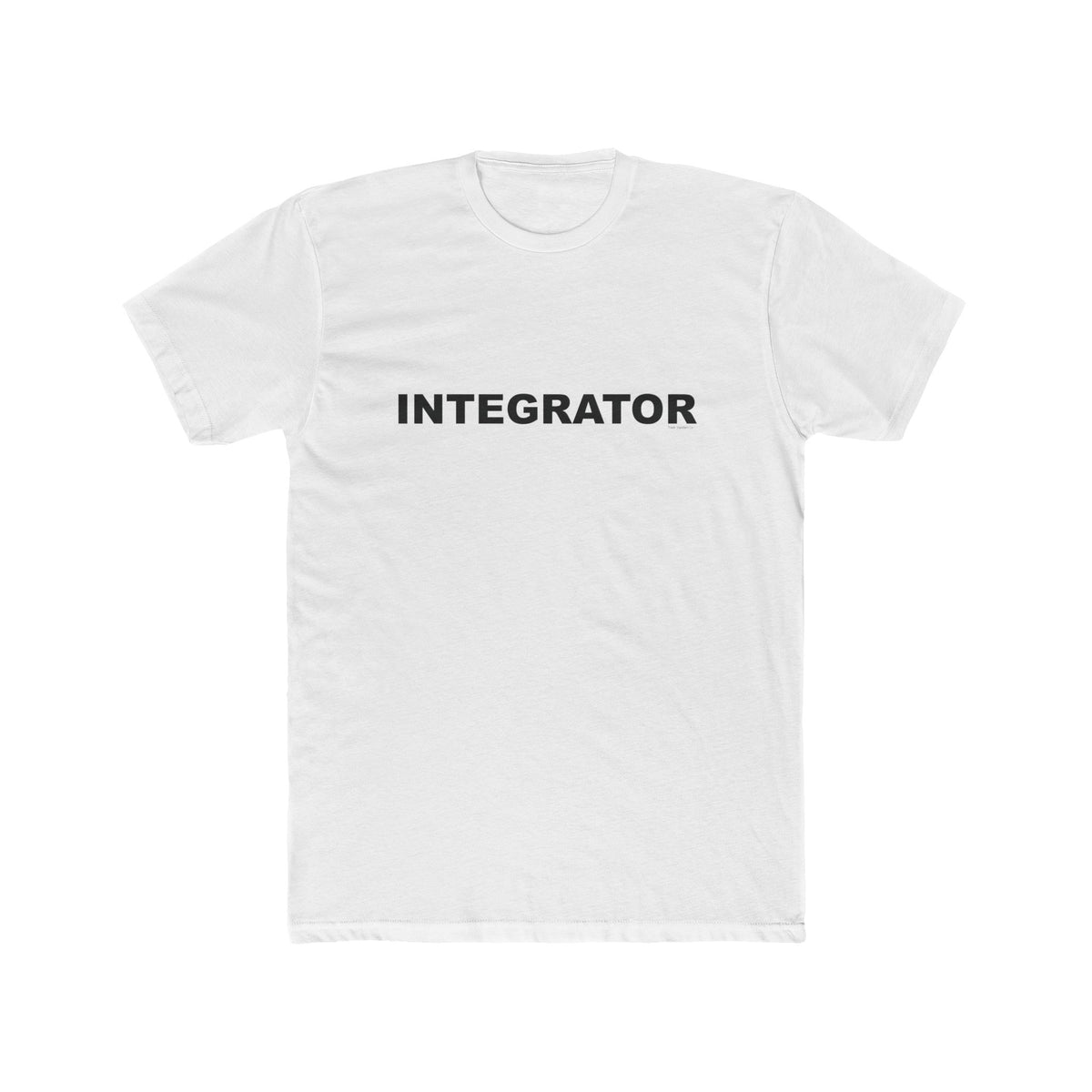 INTEGRATOR: Unisex Cotton Crew Tee