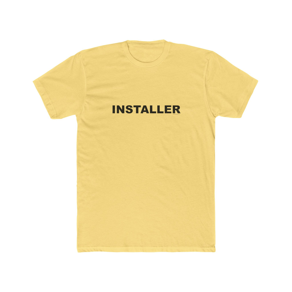 INSTALLER: Unisex Cotton Crew Tee