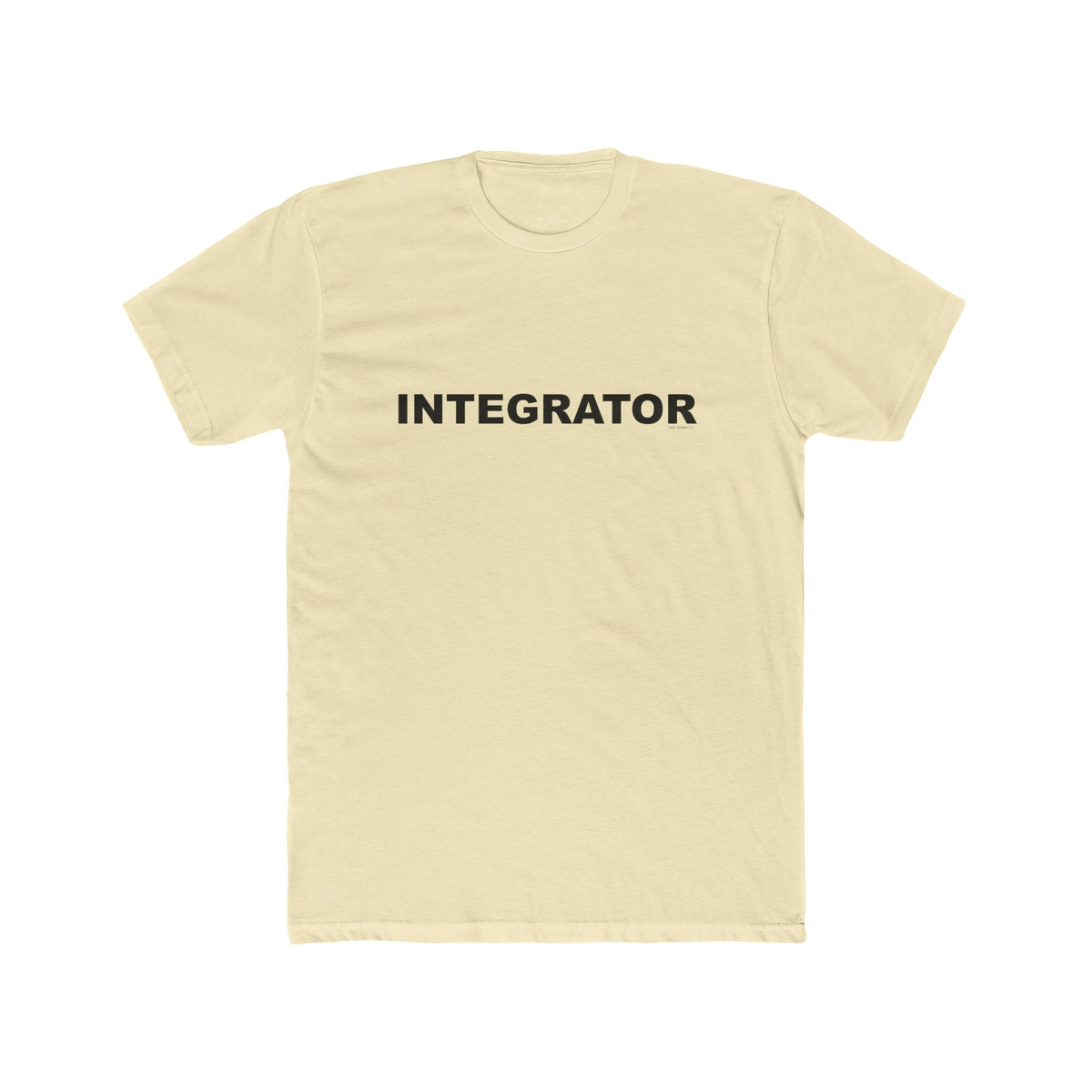 INTEGRATOR: Unisex Cotton Crew Tee
