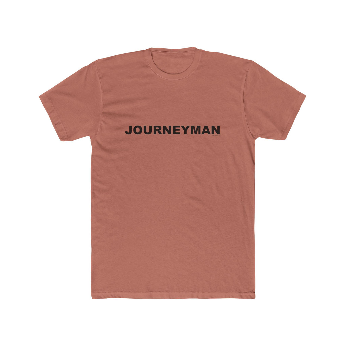 JOURNEYMAN: Unisex Cotton Crew Tee