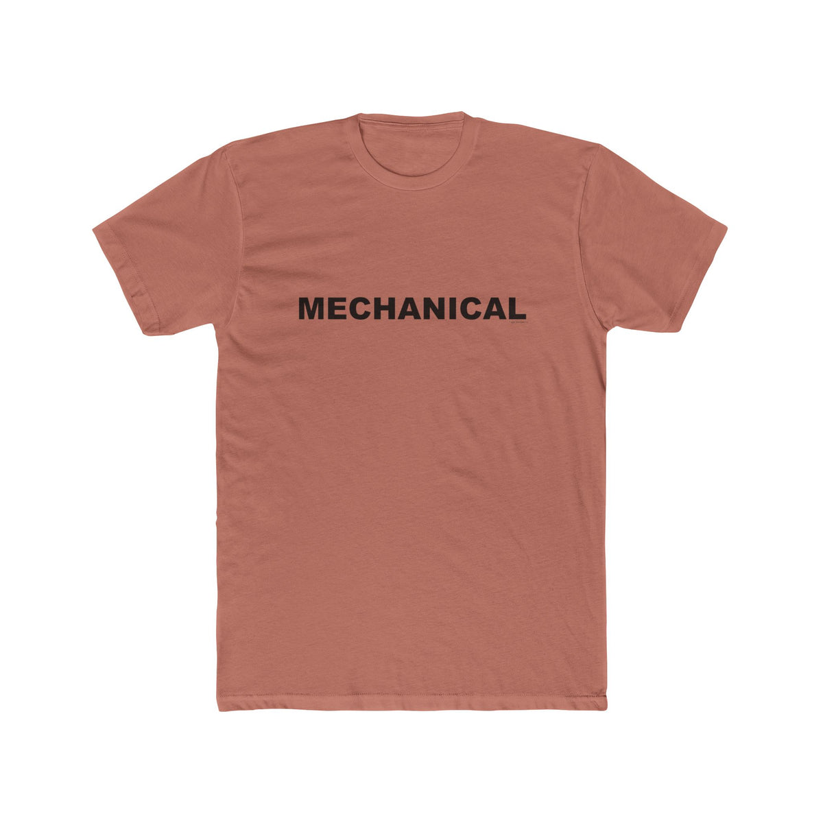 MECHANICAL: Unisex Cotton Crew Tee