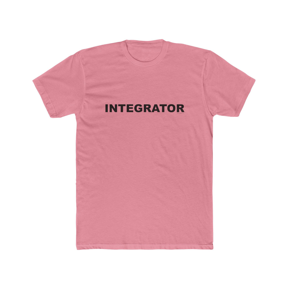 INTEGRATOR: Unisex Cotton Crew Tee