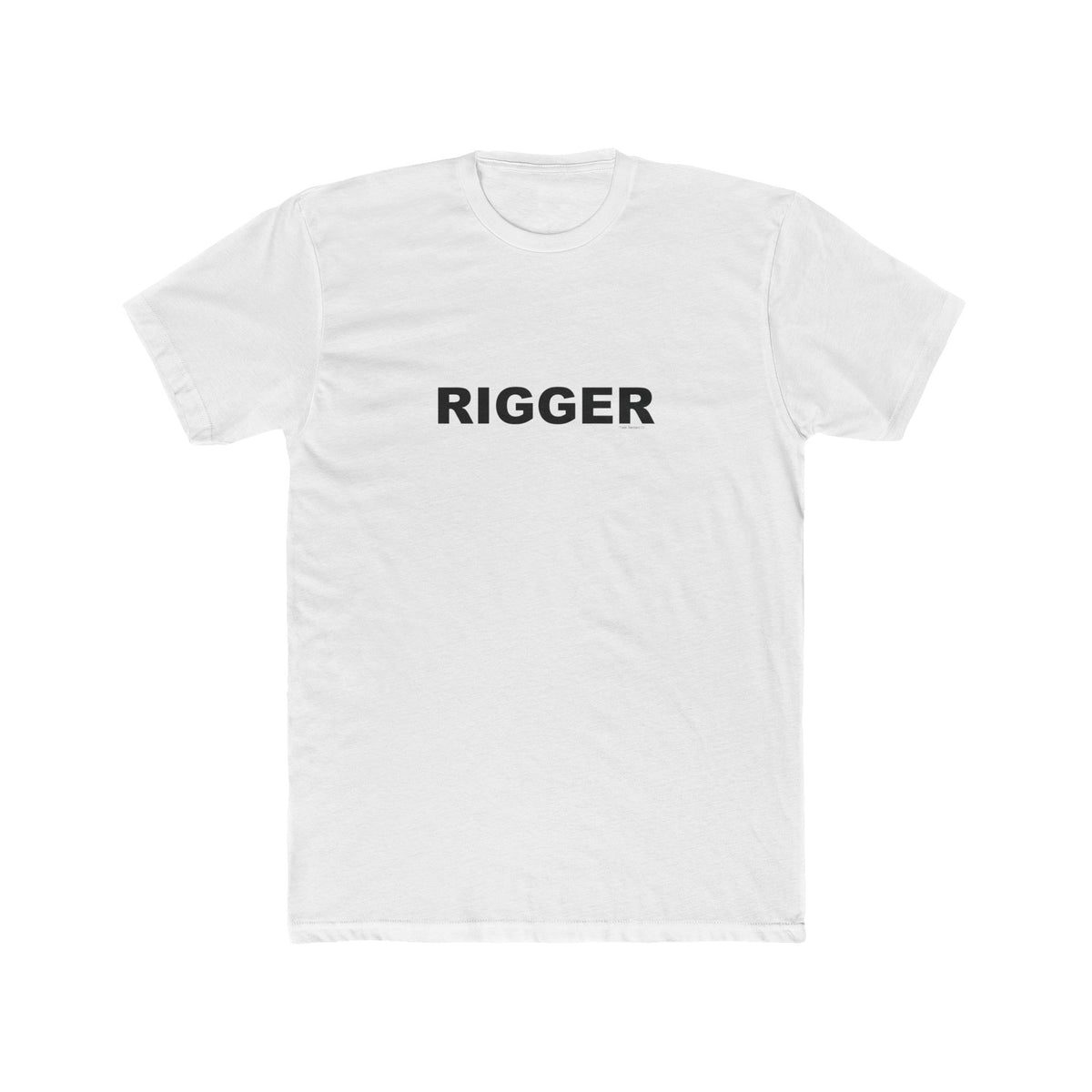 RIGGER: Unisex Cotton Crew Tee